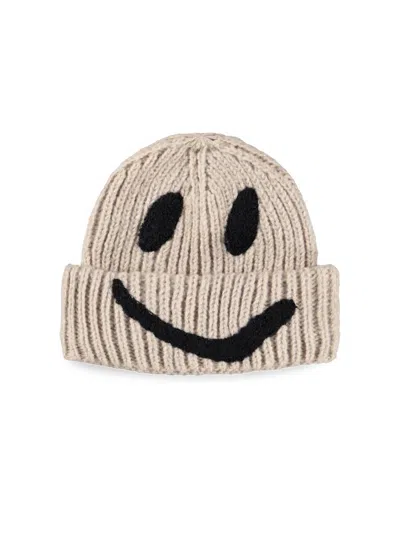 Molo Baby Girl's, Little Girl's & Girl's Kim Smiley Face Beanie In Soft Powder