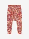 MOLO BABY GIRLS ORGANIC COTTON FLORAL JOGGERS 6 MTHS PINK