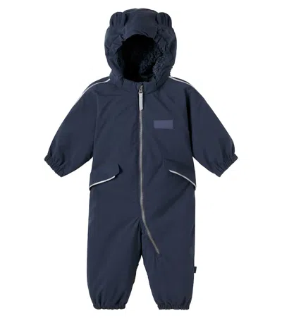 Molo Baby Hyde Snowsuit In Blue