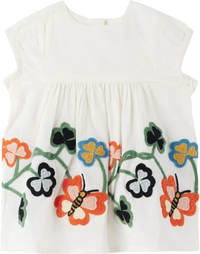 Molo Baby Off-white Carissa Dress