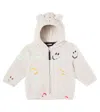 Molo Baby Ummi Fleece Jacket In Neutral