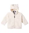 Molo Baby Ummi Fleece Jacket In White