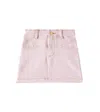 Molo Baji Denim Skirt In Pink