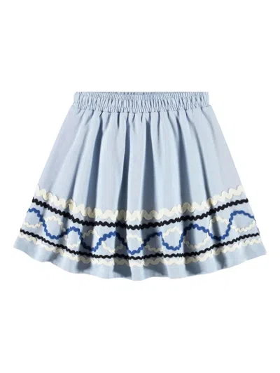 Molo Kids' Barbera Skirt In Blue