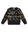 Molo Barri Pullover Mit Pixel-jacquard In Multicoloured