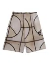 Molo Beige Bermuda In Beige