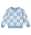 Molo Bello Cotton And Wool Sweater In Blue