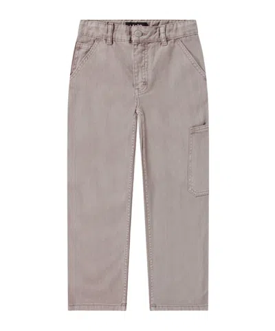 Molo Kids' Belt-loop Jeans In Gray