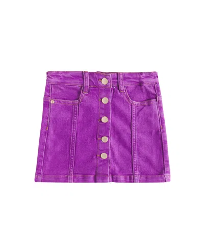 Molo Kids' Jeansrock Bera In Lila