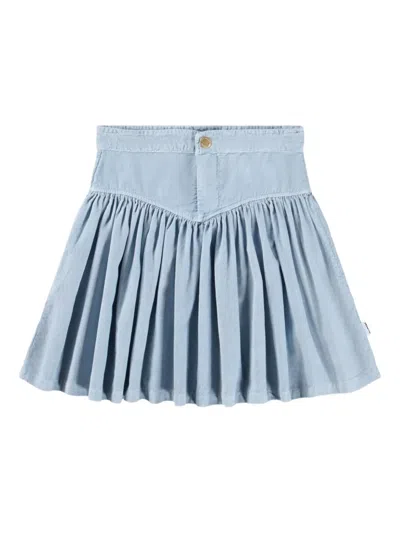 Molo Kids' Birdie Skirt In Blue