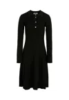Molo Black Dress For Girl In Black