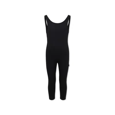 Molo Kids' Black Jumpsuit For Girl