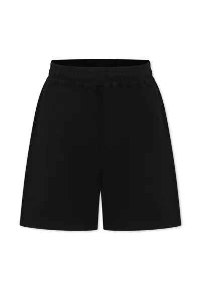 Molo Kids' Black Shorts For Boy