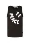 Molo Black Tank Top For Boy With Writing In Black