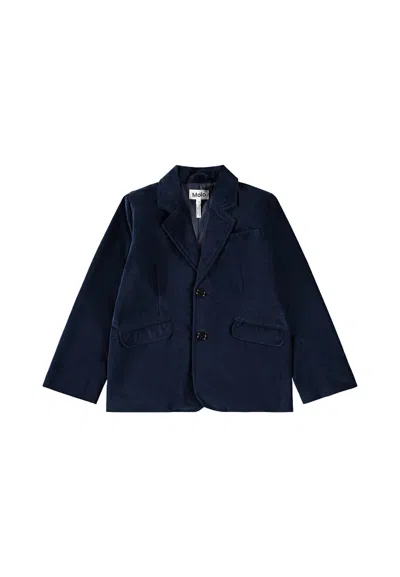 Molo Kids' Blue Jacket For Boy