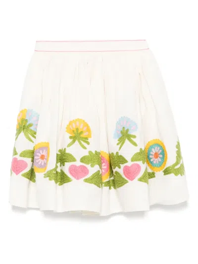 Molo Kids' Bonnie Skirt In Neutrals