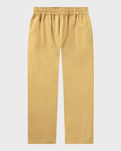 Molo Kids' Boy's Amor Straight Pants In Praire Sand