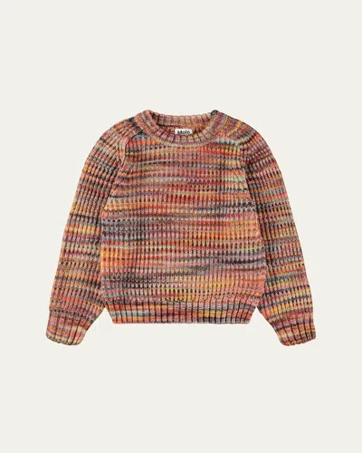 MOLO BOY'S BOSSE SPACE-DYED SWEATER
