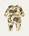 Molo Boy's Fairfax Romper In Multi