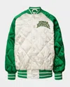 Molo Boy's Haru Varsity Jacket In Jaguar And Snake