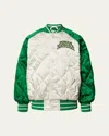 Molo Boy's Haru Varsity Jacket In Jaguar And Snake