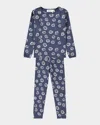 Molo Boy's Lue Pajama Set In Blue