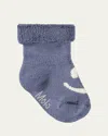 Molo Kids' Boy's Nodda Socks In Blue