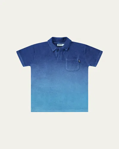 MOLO BOY'S RANDEL ORGANIC COTTON SHORT-SLEEVE POLO SHIRT
