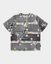 Molo Boy's Riley Graphic-print Short-sleeve T-shirt In Blue