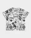 Molo Boy's Rodney Graphic-print Short-sleeve T-shirt In Multi