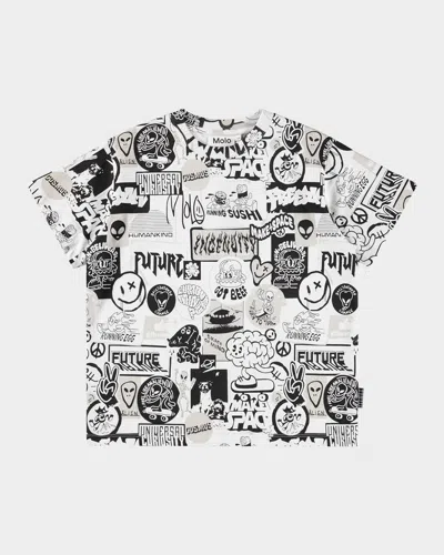 MOLO BOY'S RODNEY GRAPHIC-PRINT SHORT-SLEEVE T-SHIRT