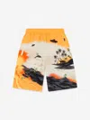 Molo Adi Illustration-print Shorts In Multicoloured