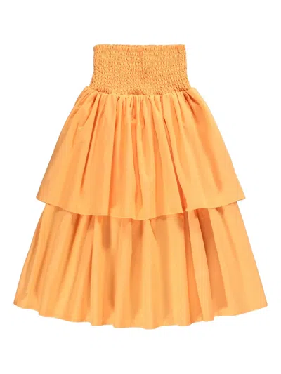 Molo Kids' Brenna Skirt In Yellow