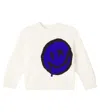 Molo Brian Jacquard Wool Sweater In White