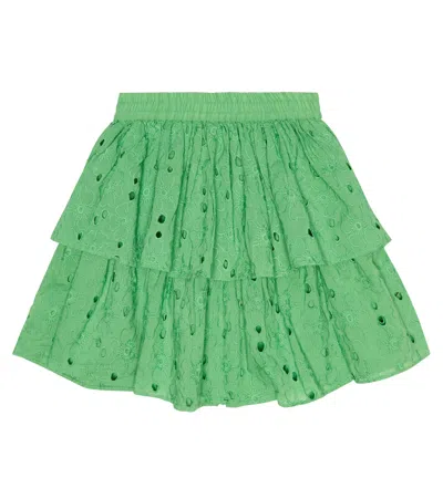 Molo Kids' Green Skirt For Girl