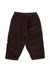 Molo Brown Trousers For Babykids With Smile In Brown