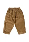 Molo Brown Trousers For Babykids With Smile In Brown