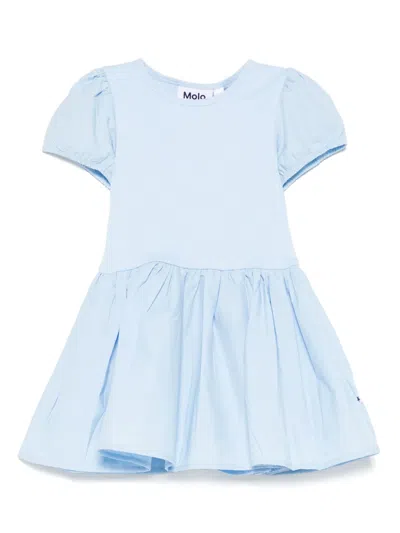 Molo Babies' Caitlin Dress In Blue