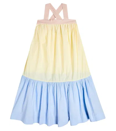 Molo Girls Windy Kids Calipsa Pleated Organic-cotton Dress 3-14 Years