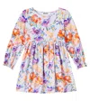 Molo Camie Floral Cotton-blend Jersey Dress In Multi