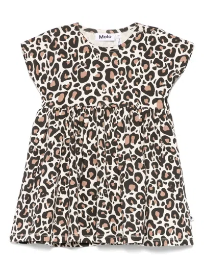 Molo Babies' Channi Dress In Neutrals
