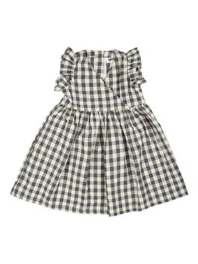 MOLO CHECK-PATTERN DRESS