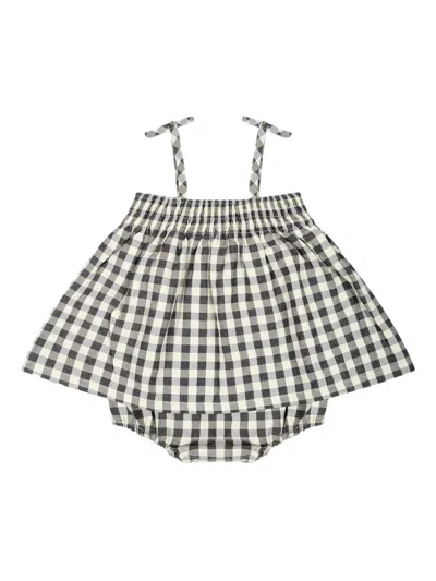 MOLO CHECKED ROMPER
