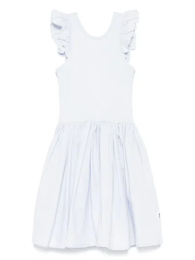 Molo Kids' Cloudia Dress In 蓝色