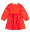 Molo Cocos Cotton-blend Dress In Red