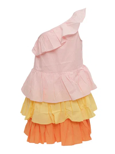 Molo Kids'  Cora Dress Ss In Multi