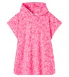Molo Cotton-blend Terry Poncho In Pink
