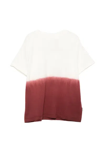 Molo Kids' Dip-dye T-shirt In White
