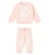 Molo Disc And Simeon Sweatshirt And Sweatpants Set In Pink