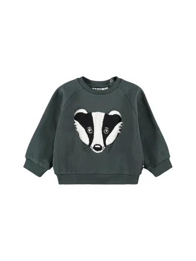 Molo Disc Sweat Shirt In Multi
